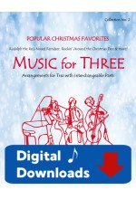 Music for Three - Collection No. 2: Popular Christmas Favorites - 57002 Digital Download
